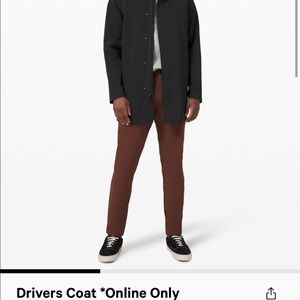 Men’s lululemon drivers trench coat